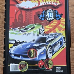 Vintage Hot Wheels Blue and Green Toy Car Set